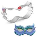 Mardi Gras Mask Cookie Cutter | Ann Clark