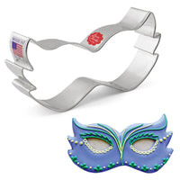 Mardi Gras Mask Cookie Cutter | Ann Clark