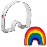 Modern Rainbow Cookie Cutter | Ann Clark