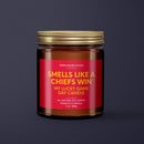 Smells Like A Chiefs Win | Kansas Lucky Game Day Candle