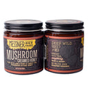 Mushroom Creamed Honey - Lion's Mane & Turkey Tail | Messner Bee Farm