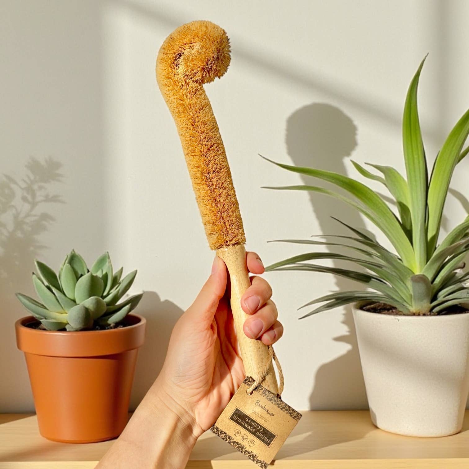 Bamboo Drinkware Cleaning Brush XL