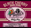 Black Cherry Hard Soda by Polly's Pop and 3 Trails Brewing