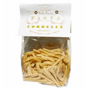 Packaged pasta with 'Bella Cucina' branding on a white background