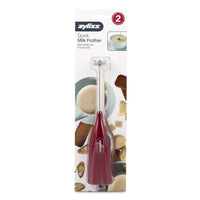 Zyliss Handheld Electric Milk Frother Red