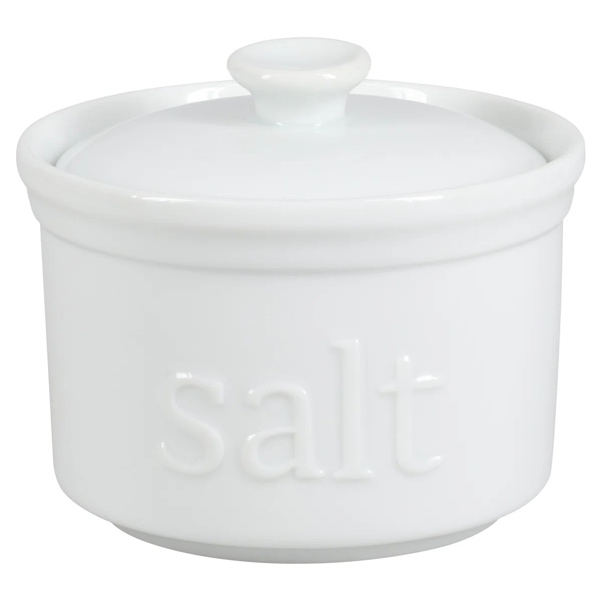 Porcelain Salt Box with Lid | BIA Cordon Bleu