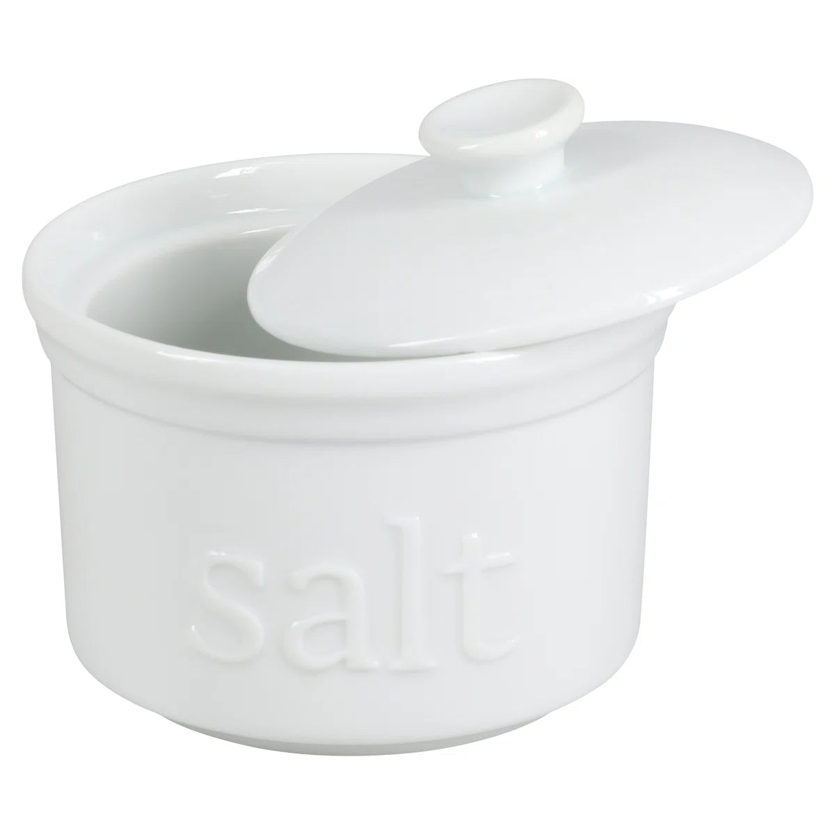 Porcelain Salt Box with Lid | BIA Cordon Bleu