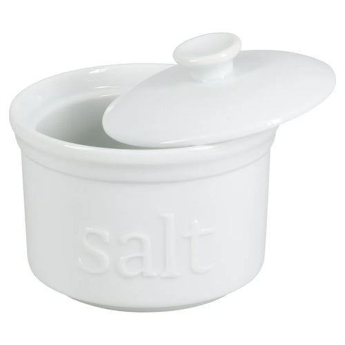 Porcelain Salt Box with Lid | BIA Cordon Bleu
