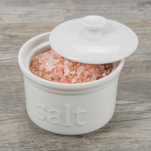 Porcelain Salt Box with Lid | BIA Cordon Bleu