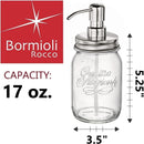 Quattro Stagioni i Genietti Glass Jar with Stainless Steel Lid and Pump | Bormioli Rocco
