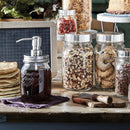 Quattro Stagioni i Genietti Glass Jar with Stainless Steel Lid and Pump | Bormioli Rocco
