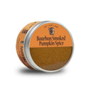 Tin of Bourbon Smoked Pumpkin Spice on a white background