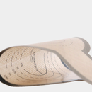 Close-up of a silicone bread sling on a white background