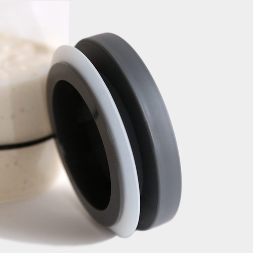 Close-up of jar lid.