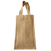 Burlap Tote Bag 8" x 8" x 14"