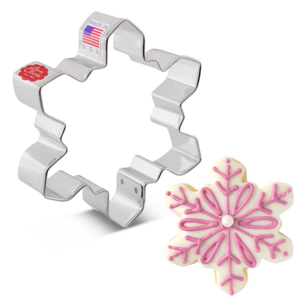 Geometric Snowflake Cookie Cutter, 4".