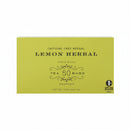 A box of lemon herbal tea.