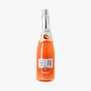 Bottle of Bellini on a white background