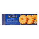 Box of Delallo Italian Canestrelli cookies on a white background