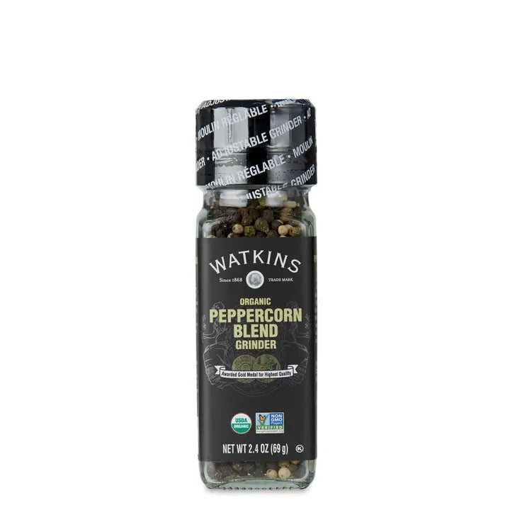 Watkins Organic Peppercorn Grinder