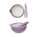 Ceramic Mortar & Pestle - 4 Assorted Colors | Hazel Mazel