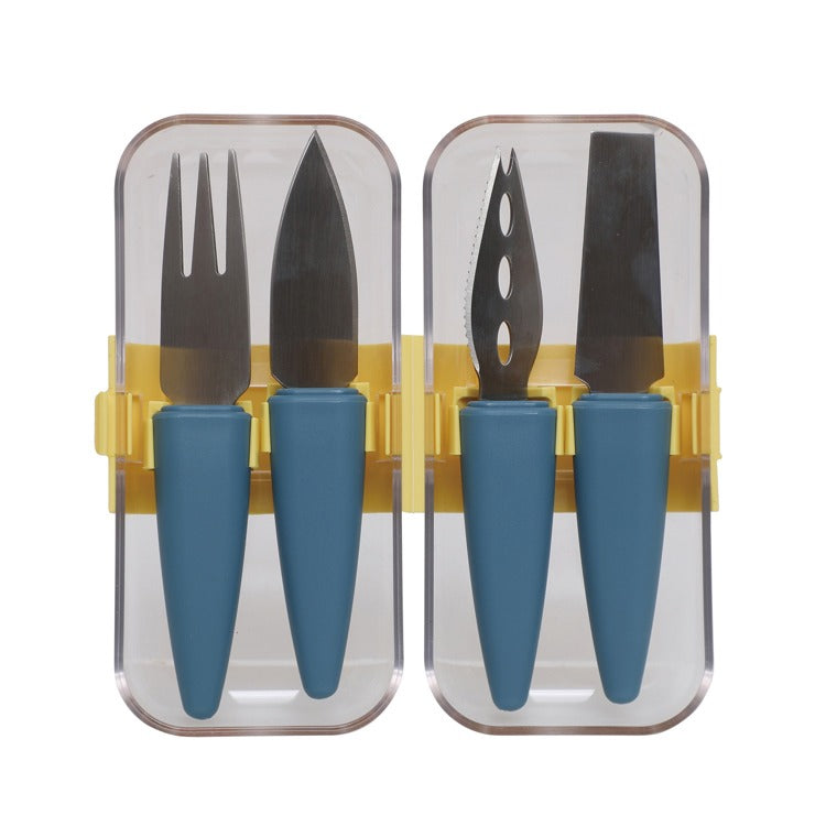 Cheese Knives with Container | Hazel Mazel
