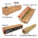 ChicWrap Parchment Paper Dispenser with features highlighted on a white background