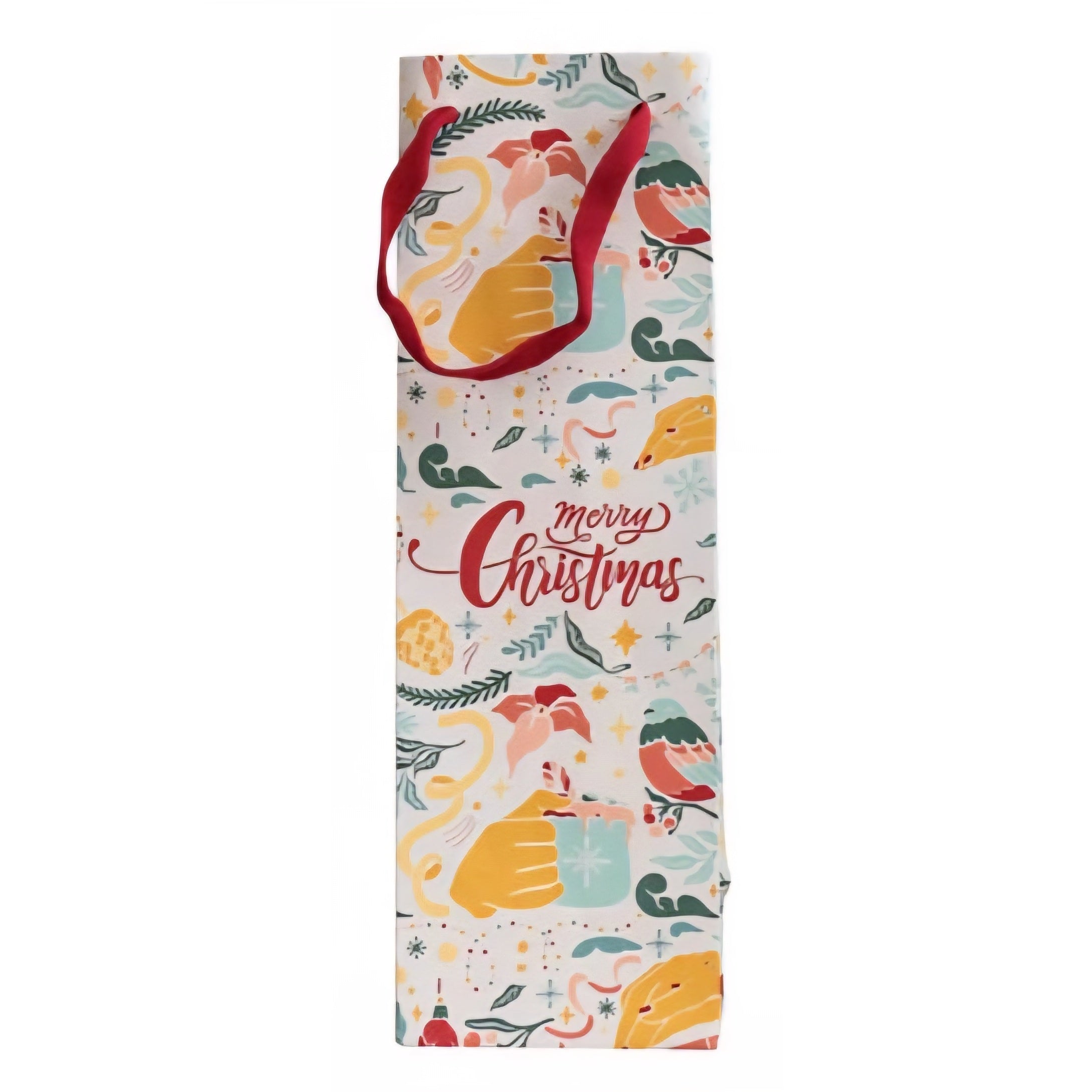 Christmas Wine Bag