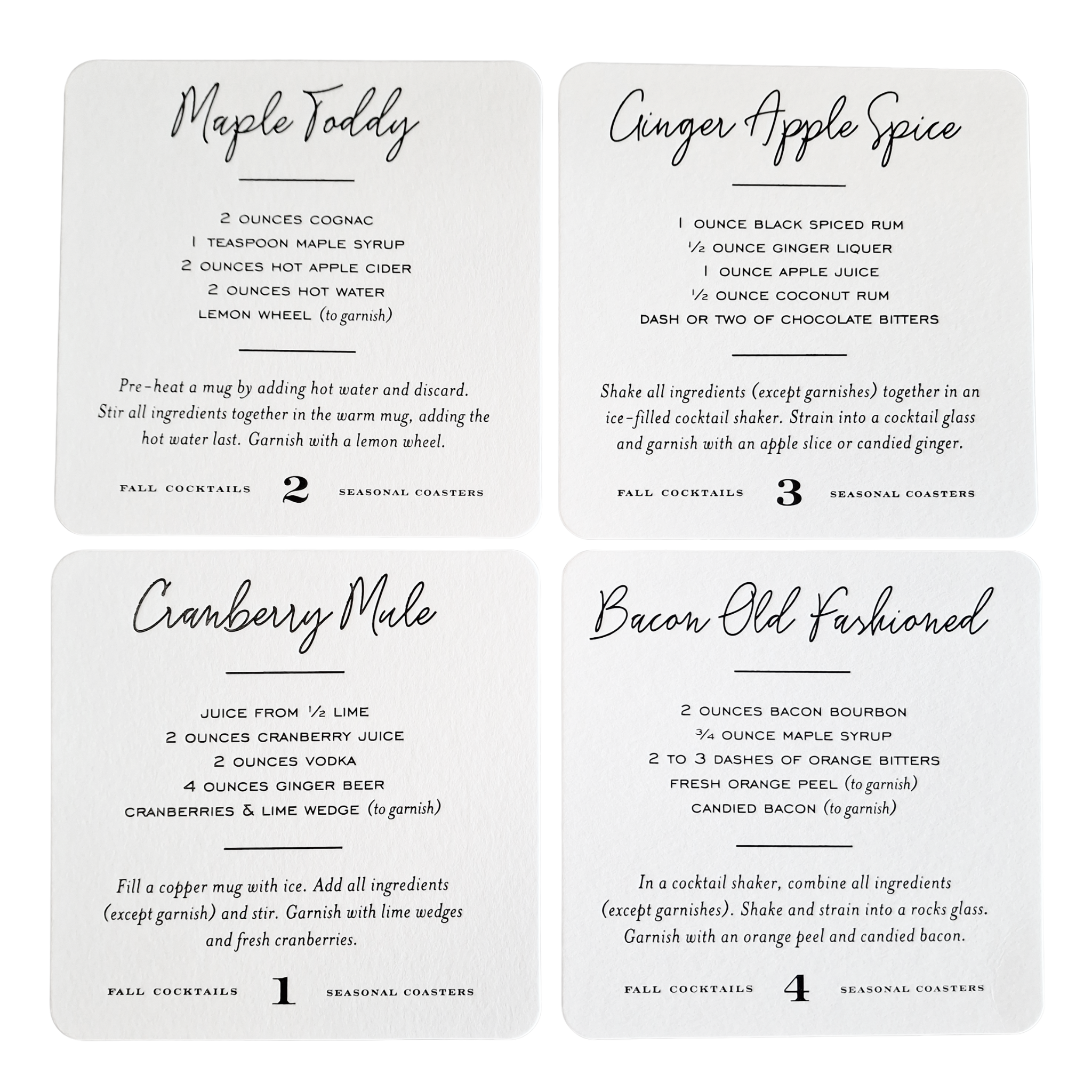 Cocktail Coasters