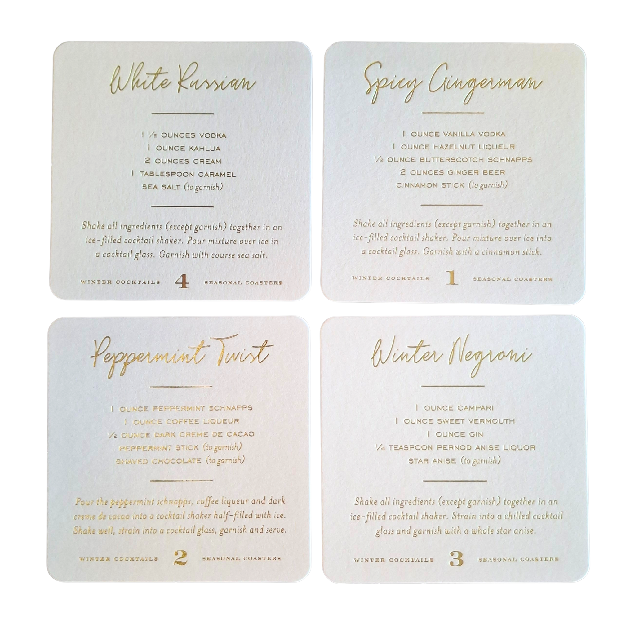 Cocktail Coasters
