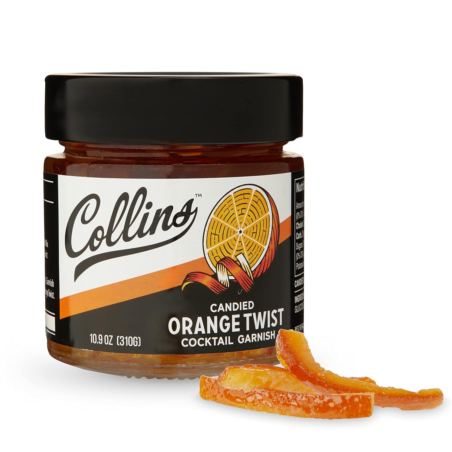 Orange Twist in Syrup | Collins