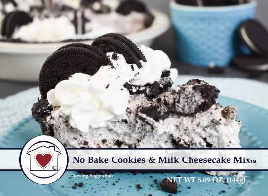 Country Home Creations No Bake Cookies & Milk Cheesecake Mix