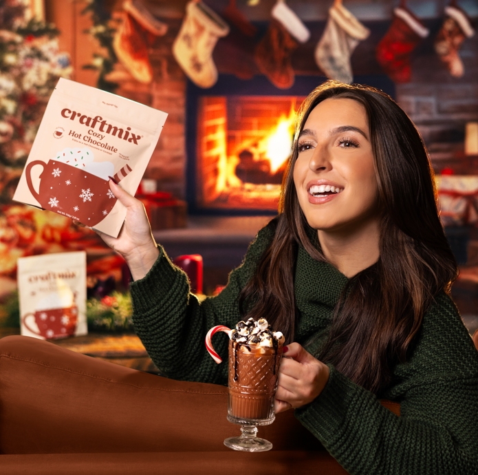 Cozy Hot Chocolate & Cocktail Mixer - Single Packet | Craftmix