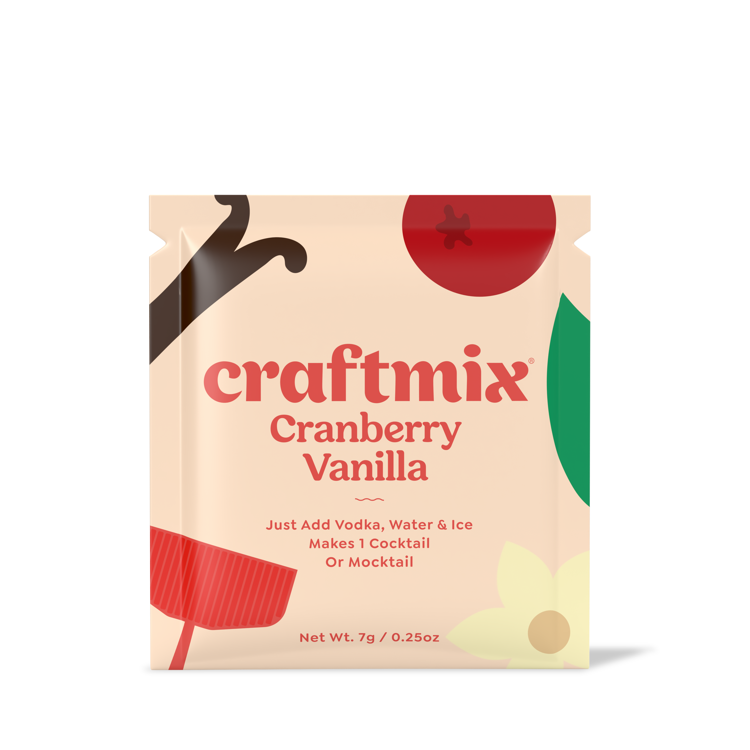 Craftmix Cranberry Vanilla package on a white background