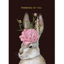 Thinking of You Hare Greeting Card | Hester & Cook