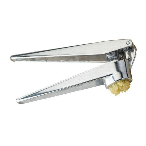 No-Peel, Self Cleaning Garlic Press