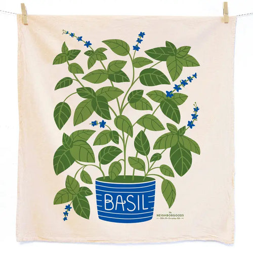 Tomato Basil - Tea Towel Set of 2