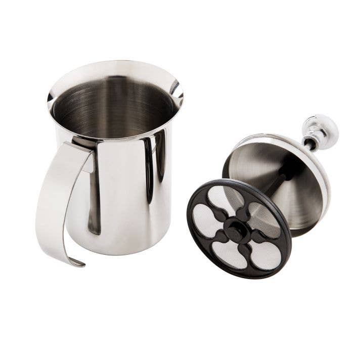 Fino Milk Creamer Frother Cappuccino Foam Pitcher, 14oz