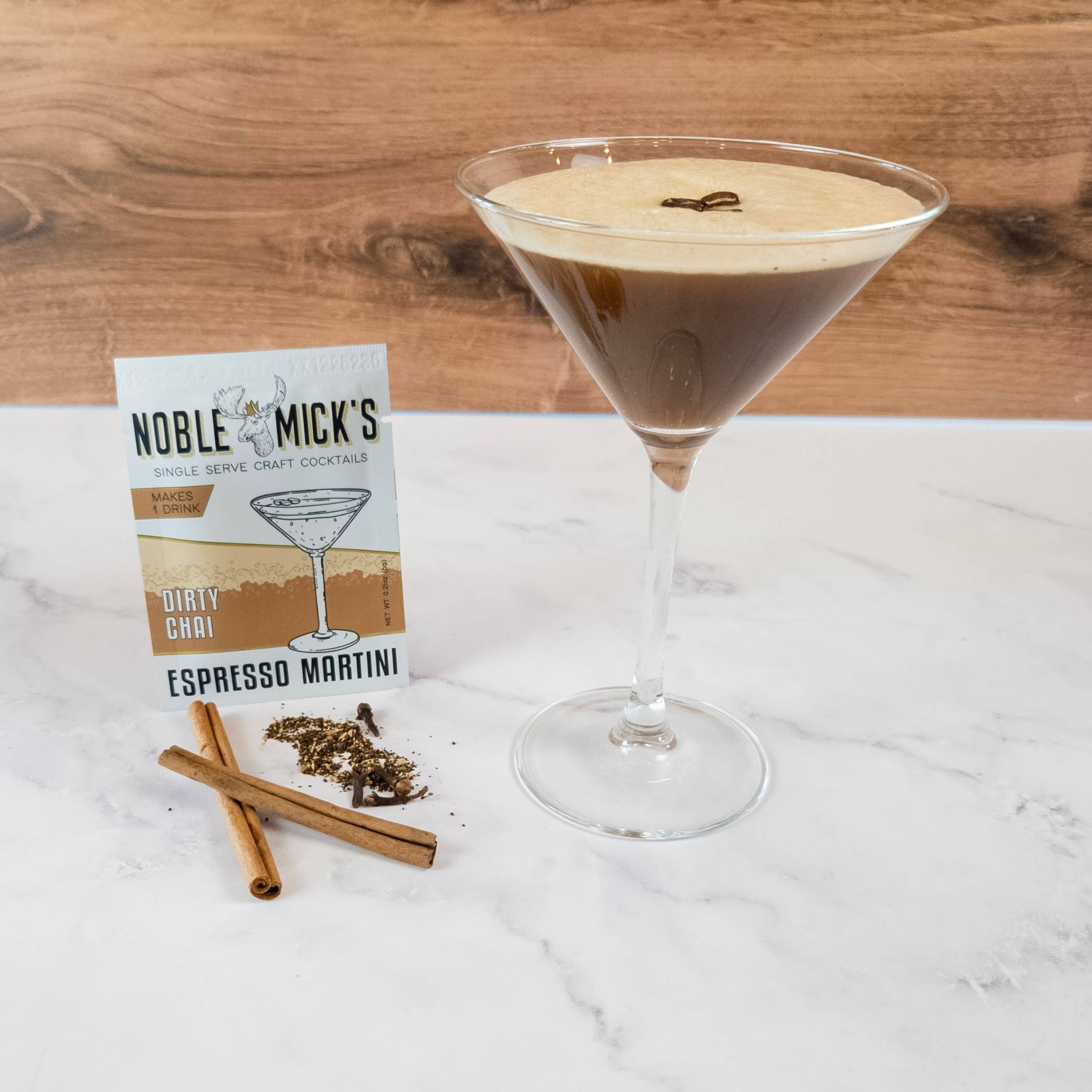 Dirty Chai Espresso Martini Single Serve Craft Cocktail