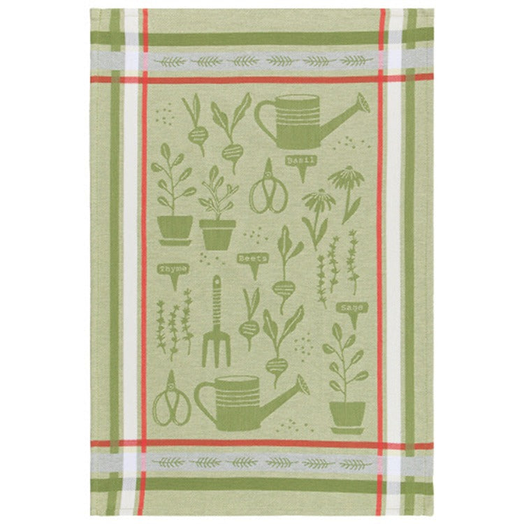 Garden Woven Jacquard Dishtowel