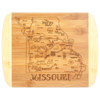 A Slice of Life Missouri Cutting & Charcuterie Board