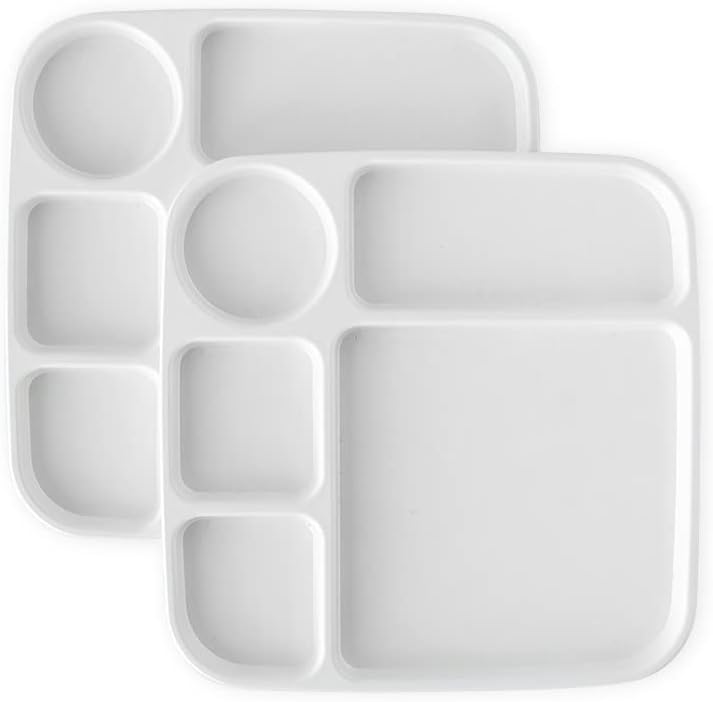 Divided Dinner Trays (Set of 2) | Nordic Ware