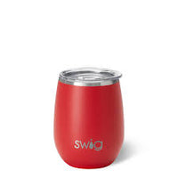 Stemless Wine 14oz Red