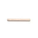 Wooden rolling pin on a white background