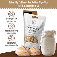 Organic Non-GMO, Freeze Dried, Sourdough Starter. 12 gr NEW
