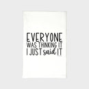 I Said It Snarky Kitchen Towel | Tea Towels | Sassy Towel