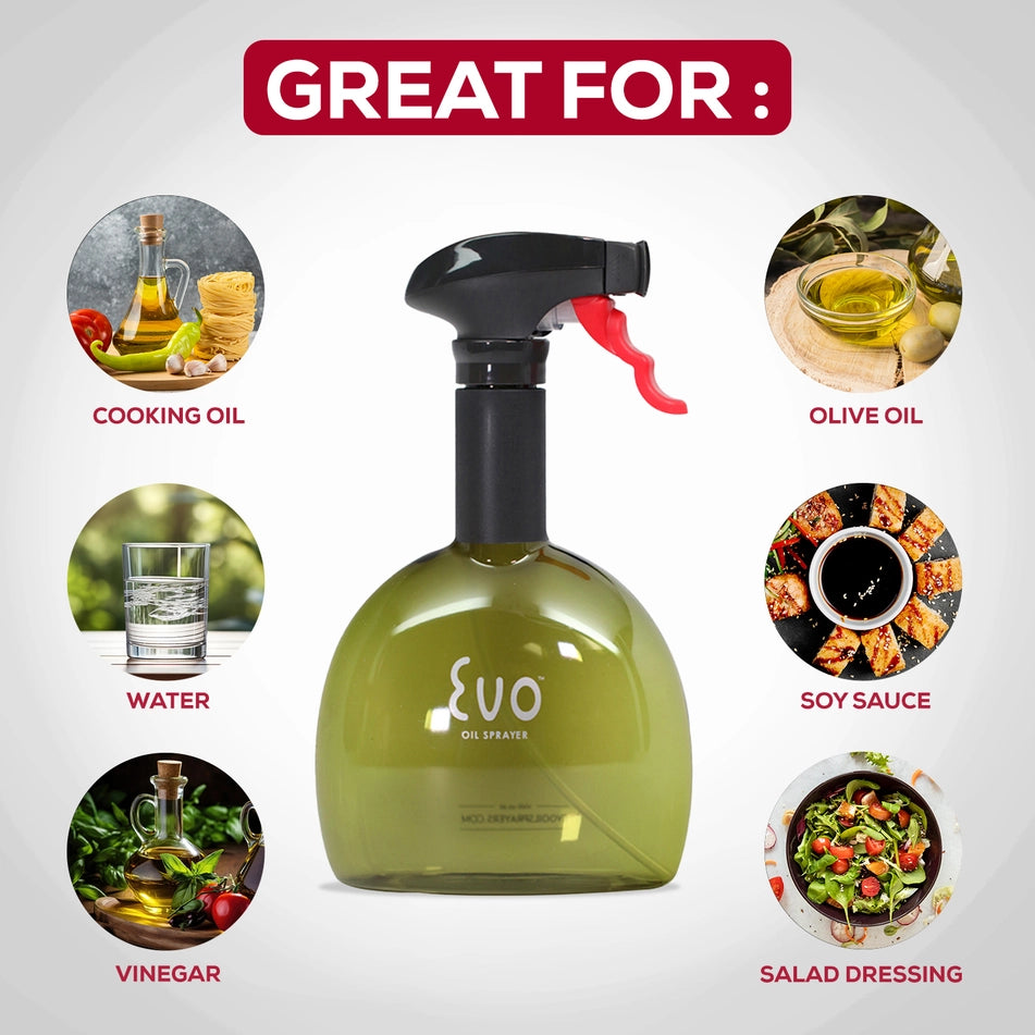 Evo Oil Sprayer Bottle, 8oz