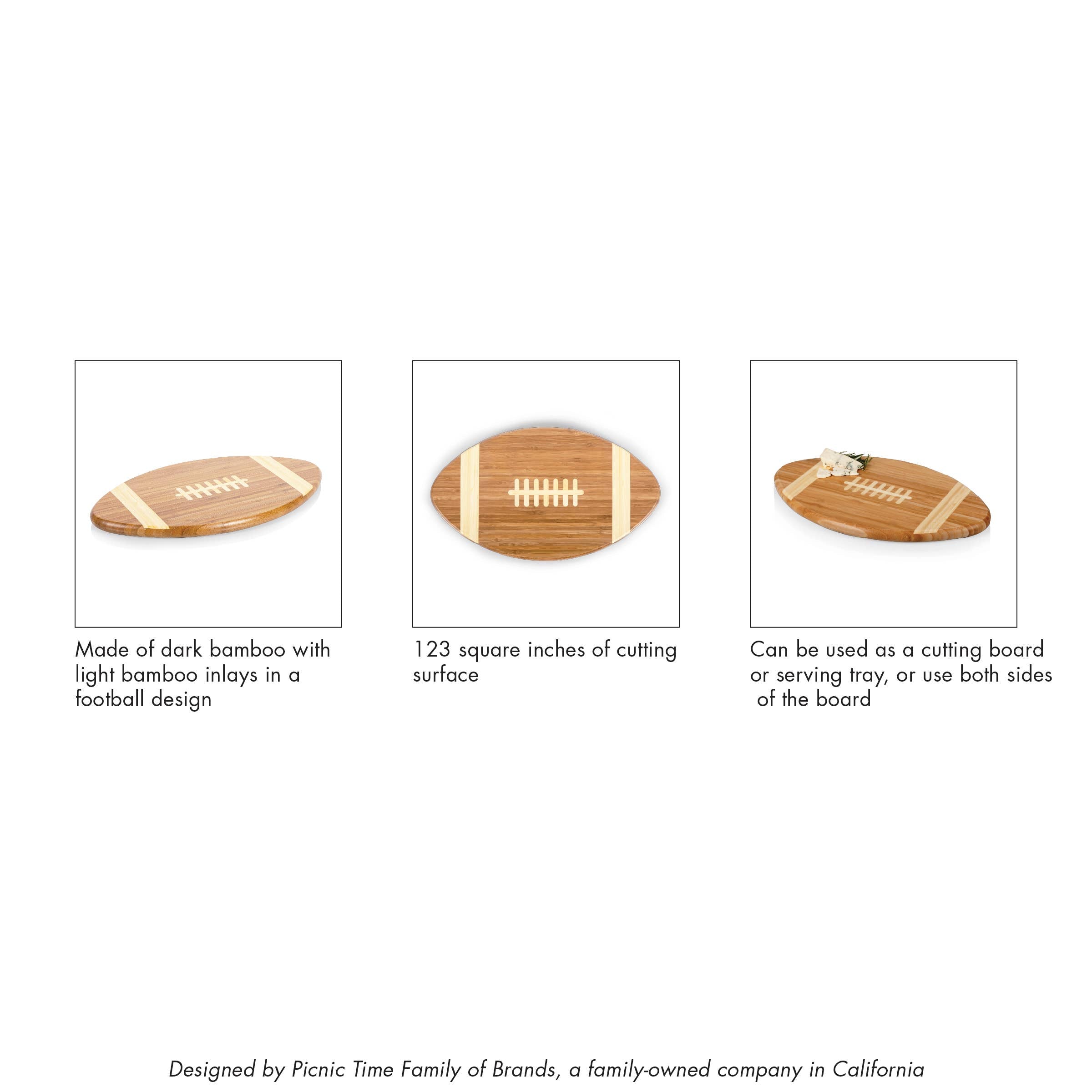 Touchdown! Football Cheese Board - Serving Platter