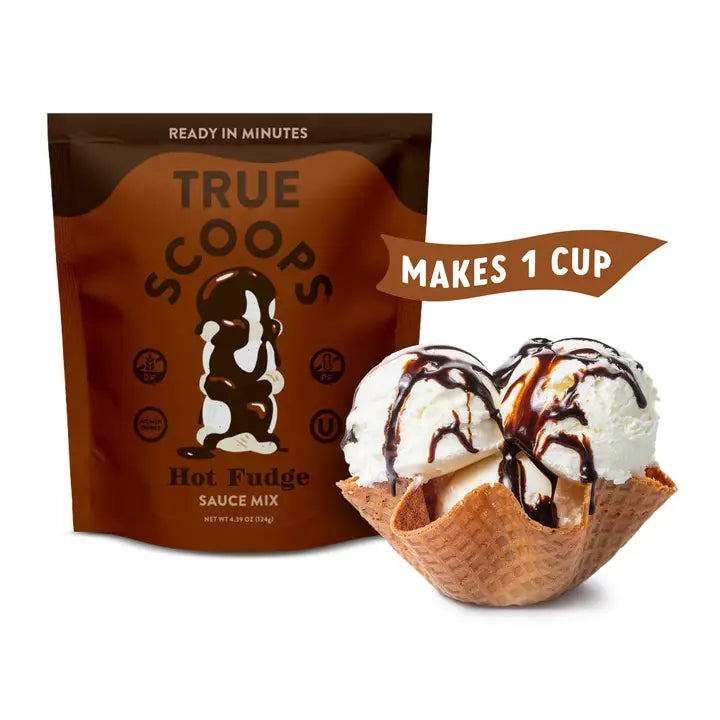 True Scoops Hot Fudge Sauce Mix