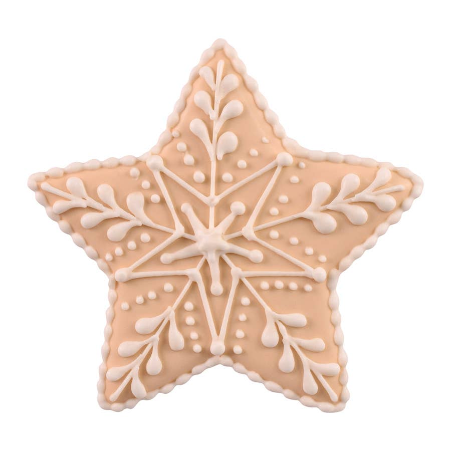 Star Cookie Cutter (White, 3.5")